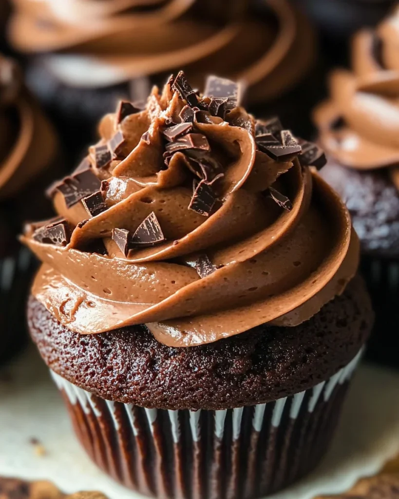 Homemade Moist Chocolate Cupcakes