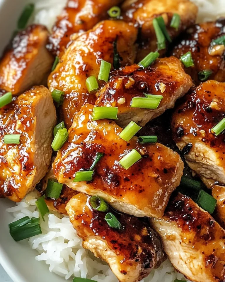 Honey Garlic Chicken Breasts