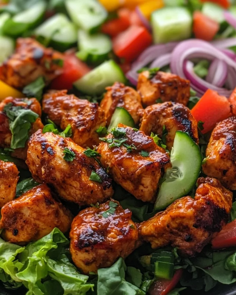 Honey Hot Chicken Salad