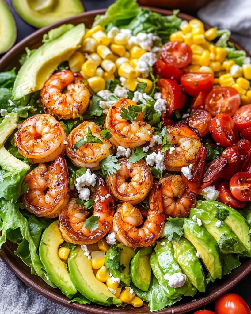 Honey Lime Shrimp Salad