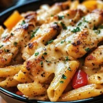 Honey Pepper Chicken Panini Pasta