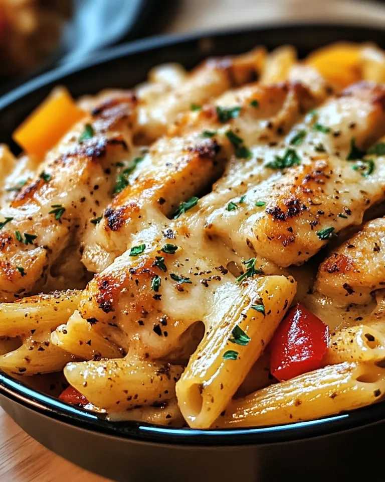 Honey Pepper Chicken Panini Pasta