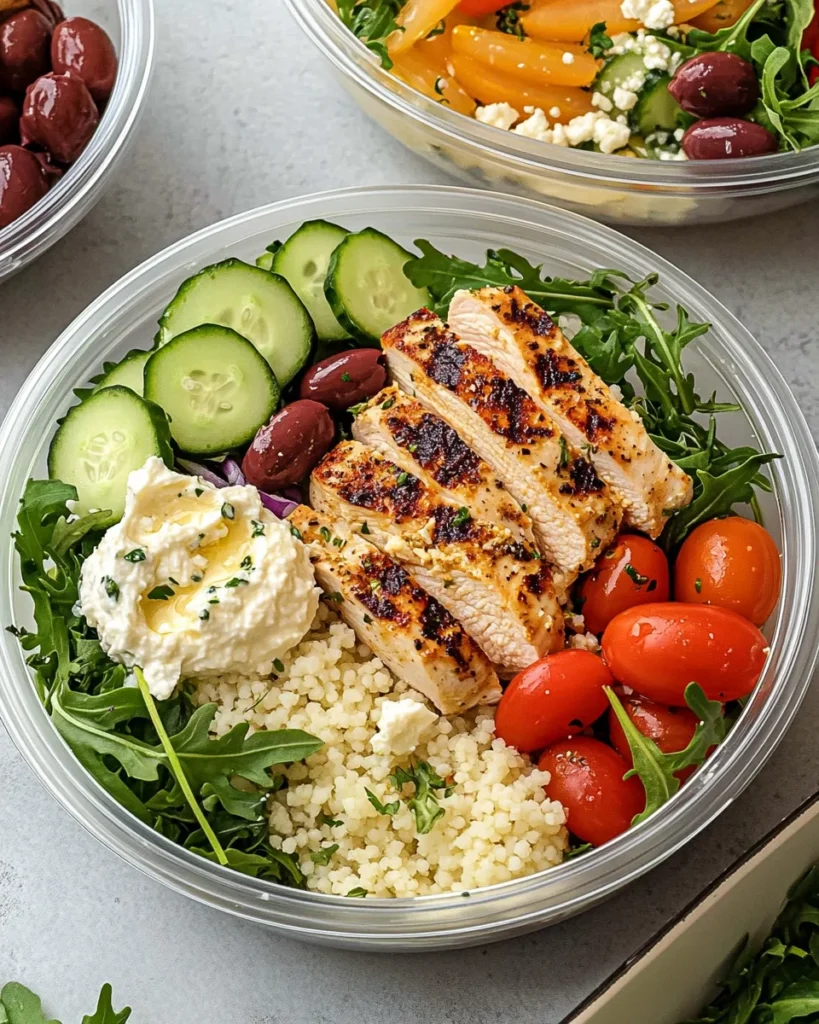 Mediterranean Meal Prep Bowls