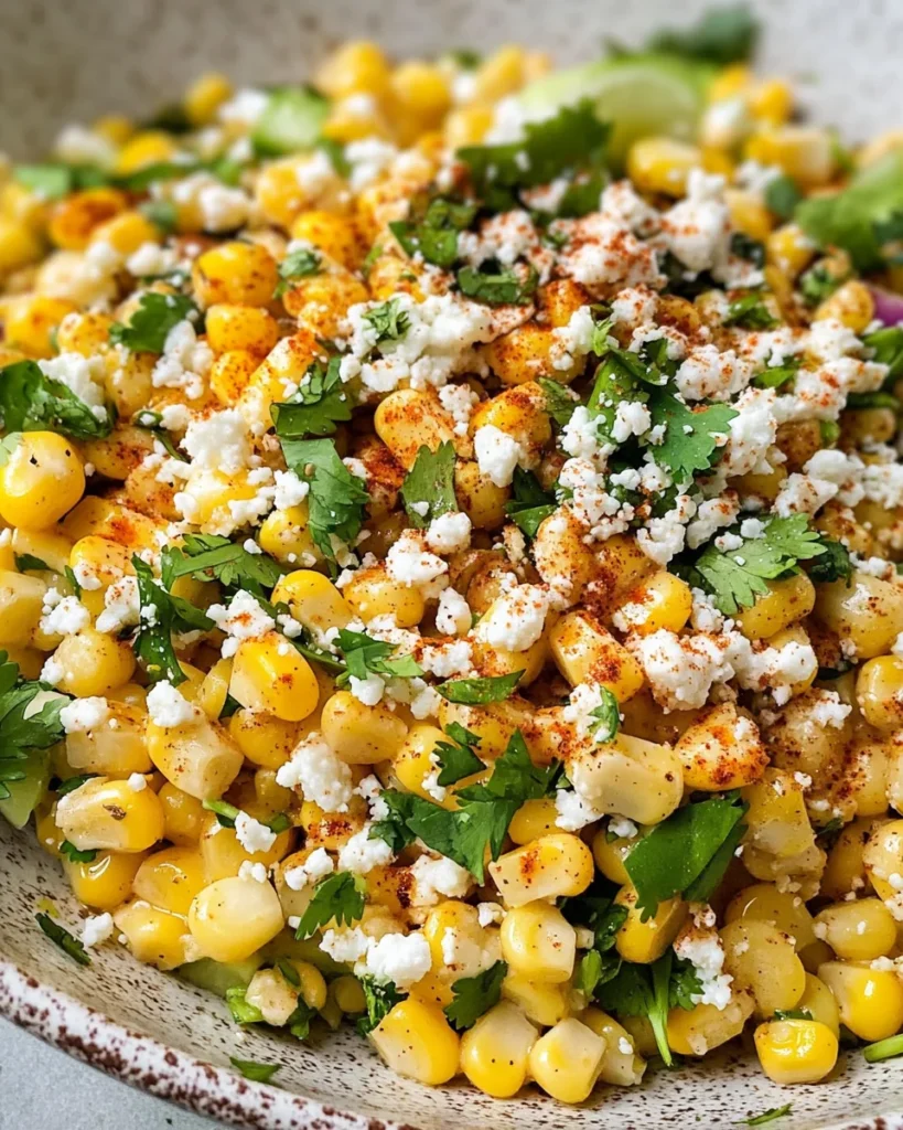 Mexican Street Corn Salad Recipe