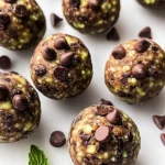 Mint Chocolate Chip Protein Balls