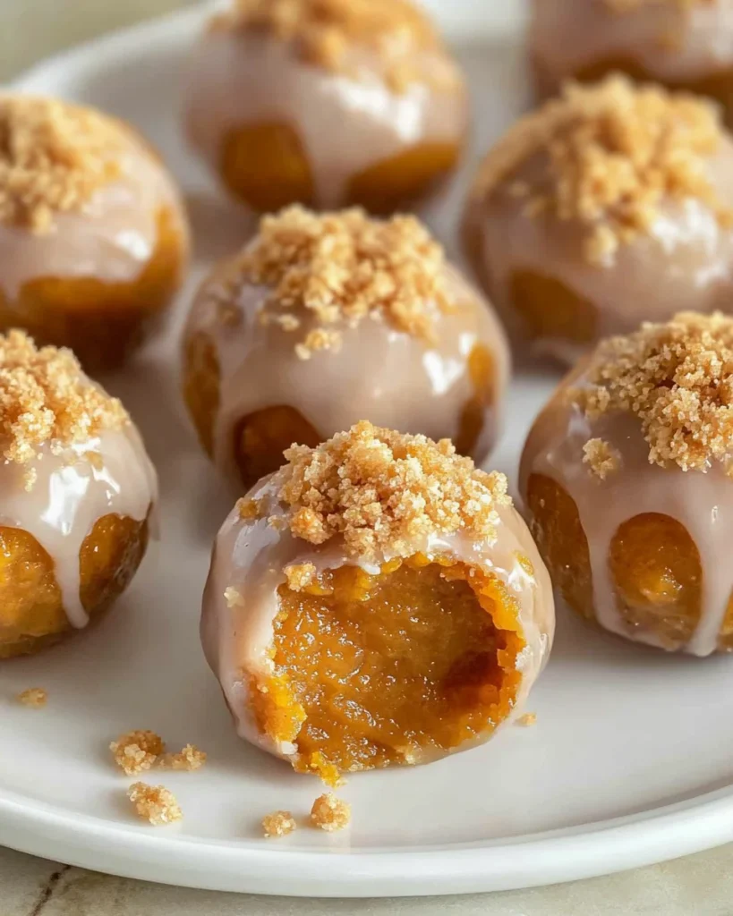 No-Bake Pumpkin Pie Balls