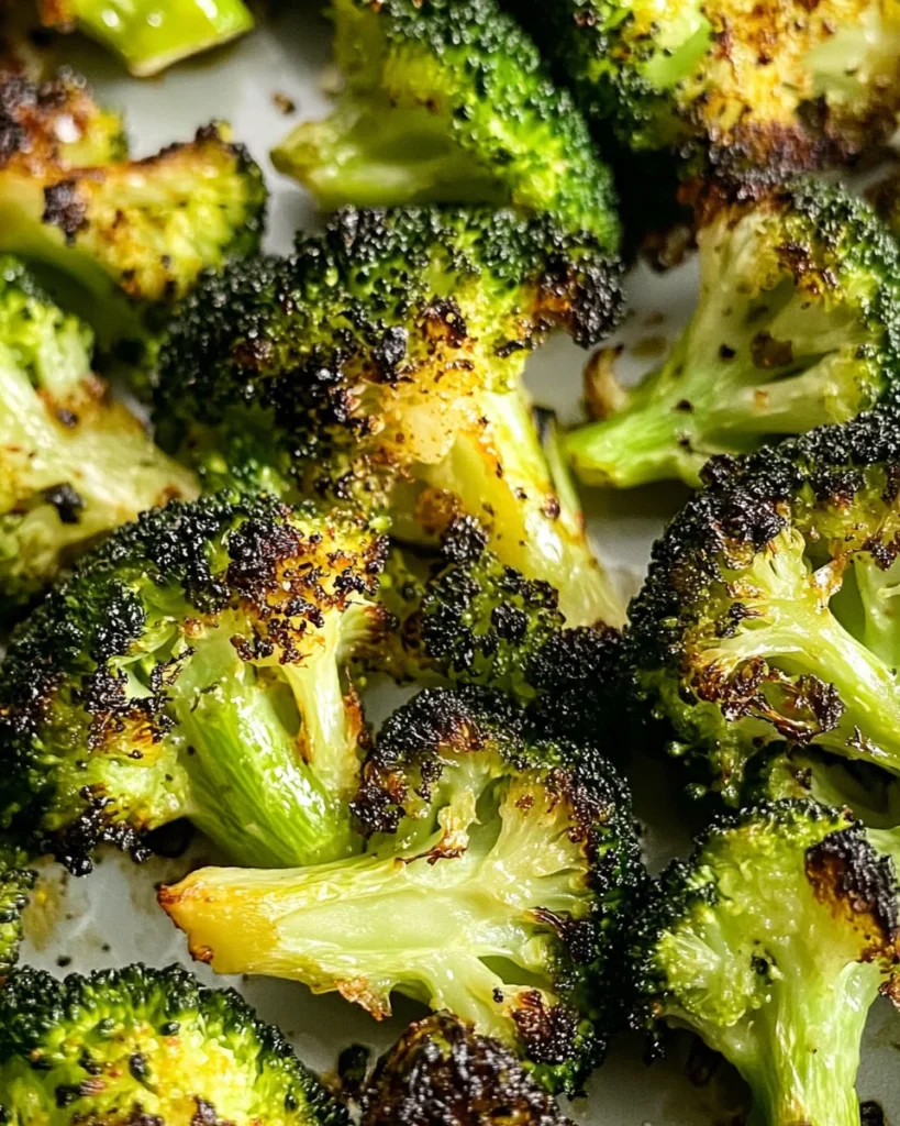 Oven Roasted Broccoli (Baked Broccoli)