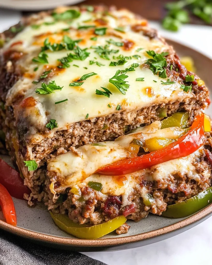 Philly Cheesesteak Meatloaf: A Cheesy, Beefy Twist on a Comfort Food Classic