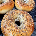 Protein Bagels with Cottage Cheese