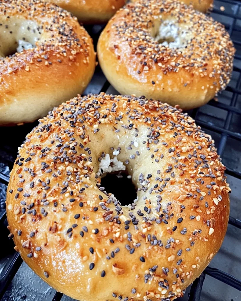 Protein Bagels with Cottage Cheese