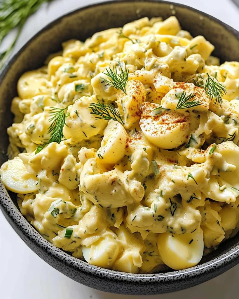 Quick Deviled Egg Salad (No Potatoes or Pasta!)