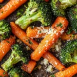 Roasted Broccoli and Carrots