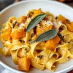 Savory Butternut Squash & Sage Pasta