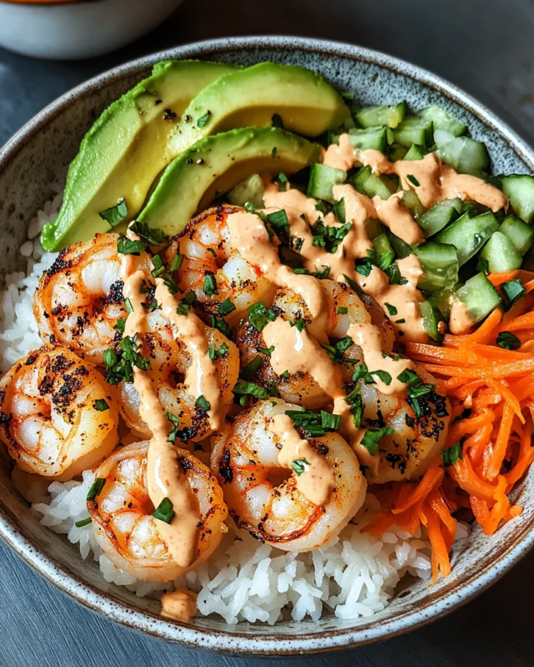 Shrimp Rice Bowls with Spicy Mayo