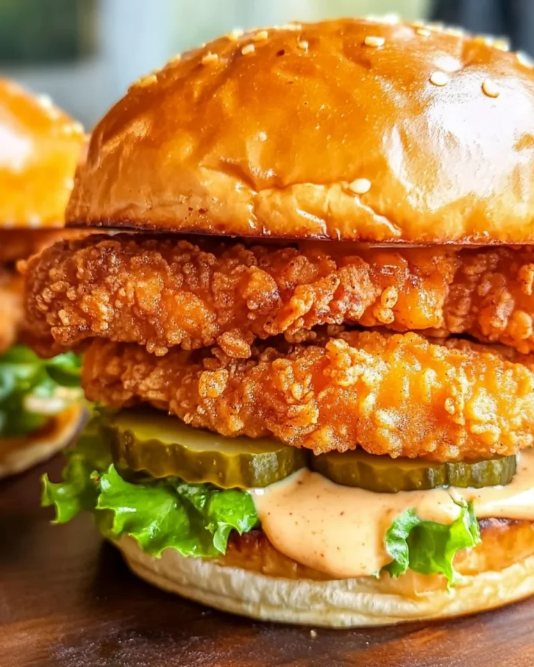 Spicy Chicken Sandwich with Creamy Homemade Sauce