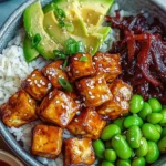 Sticky Tofu Bowls