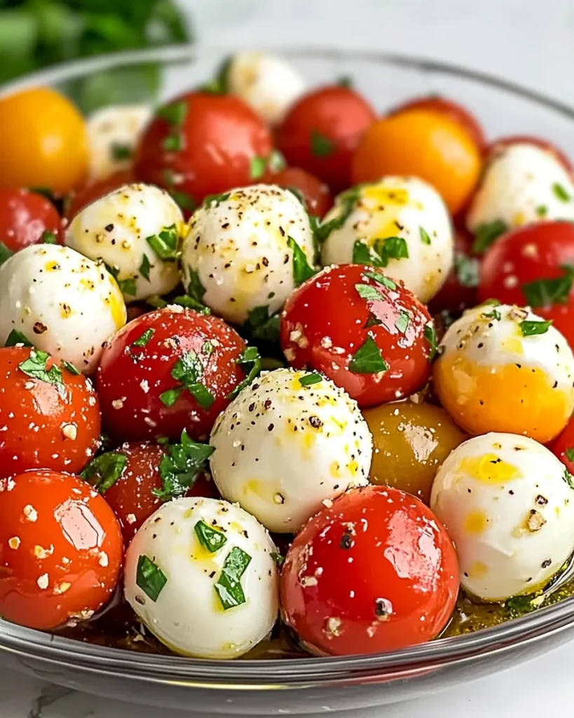 Tasty Tomato Mozzarella Salad