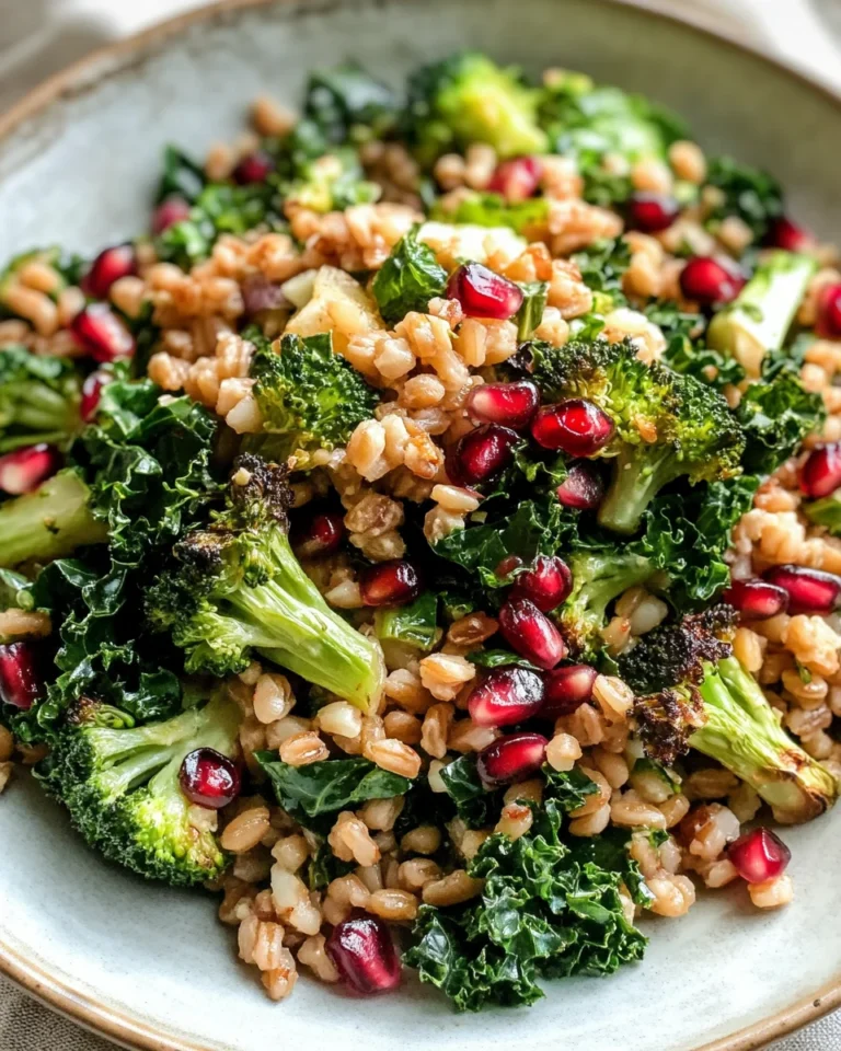 Winter Farro & Kale Salad