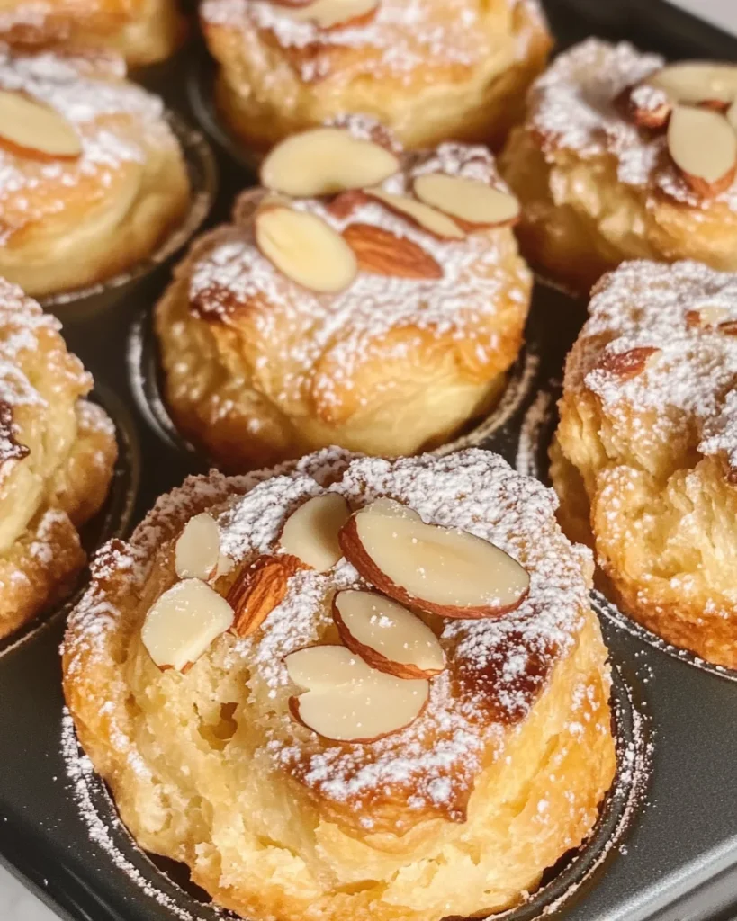 Almond Croissant Bites