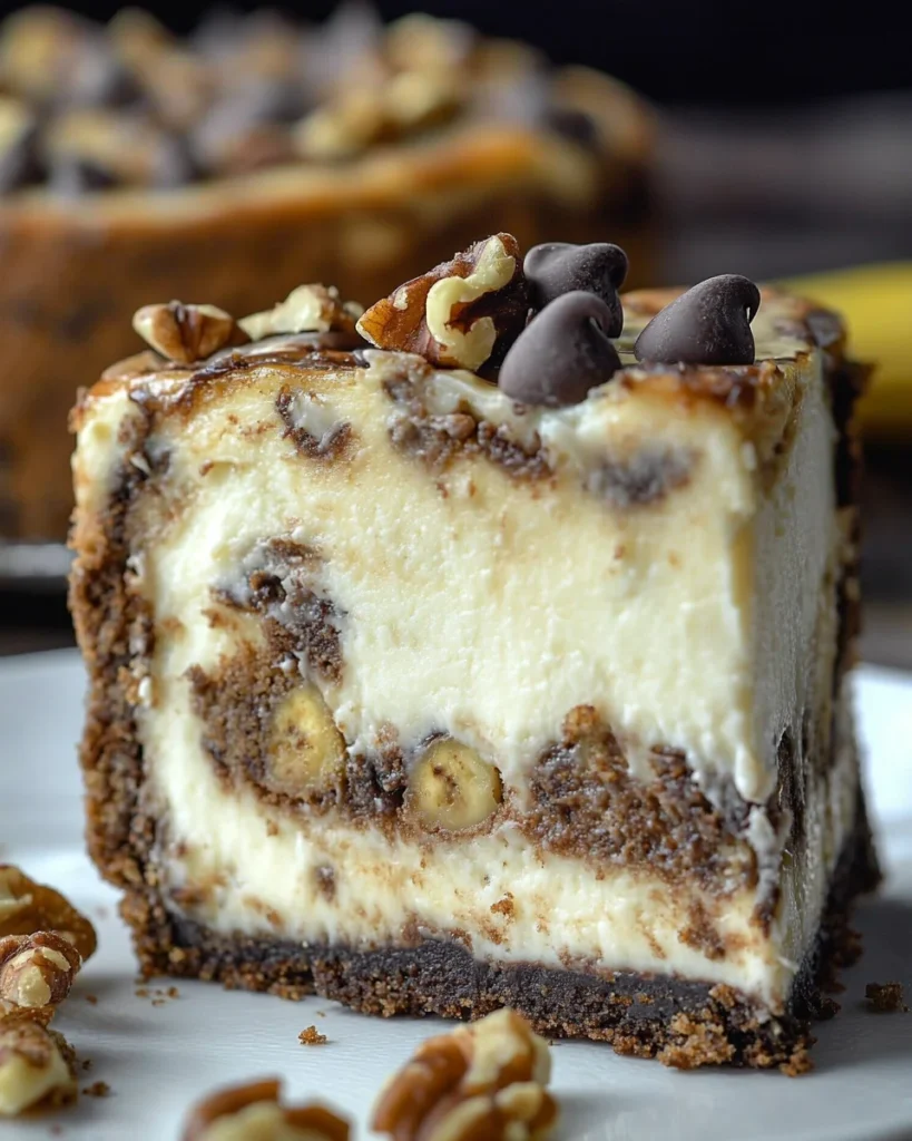 Banana Bread Cheesecake