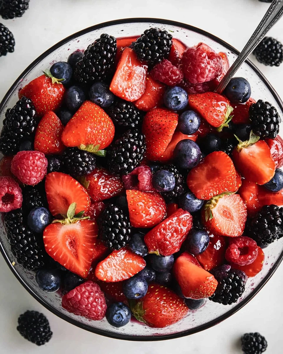 Berry Fruit Salad Recipe