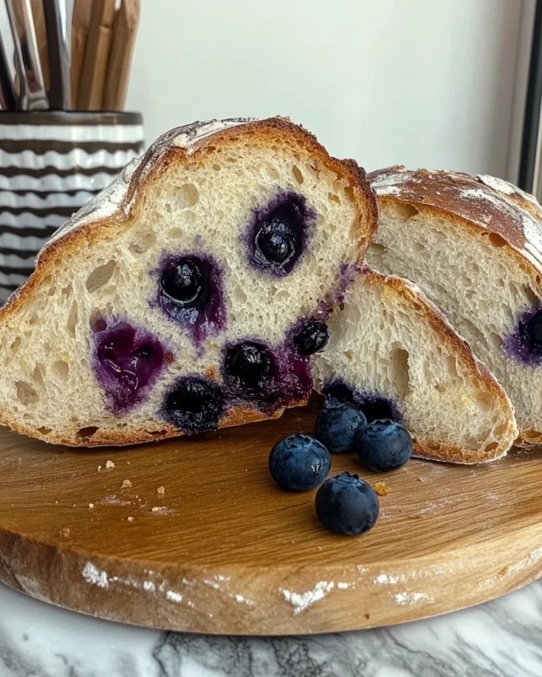 Blueberry Lemon Sourdough Recipe
