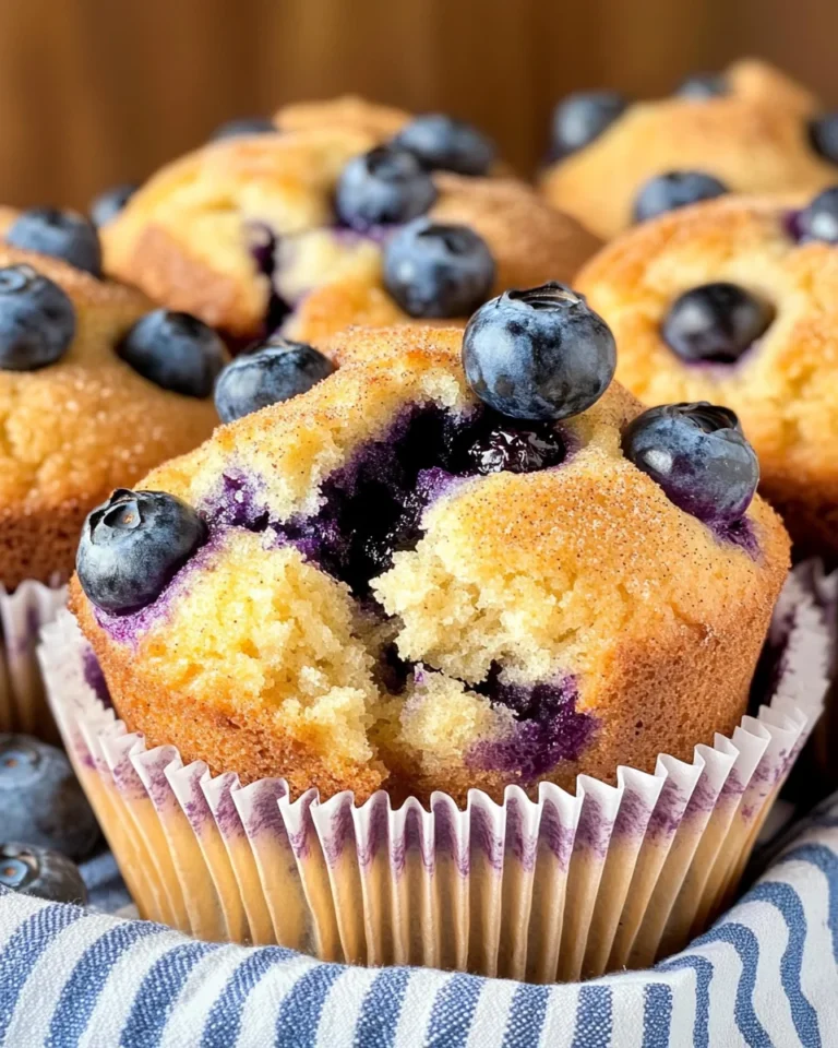 Blueberry Monkey Bread Muffins