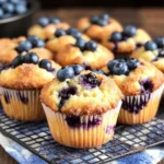 Blueberry Monkey Bread Muffins