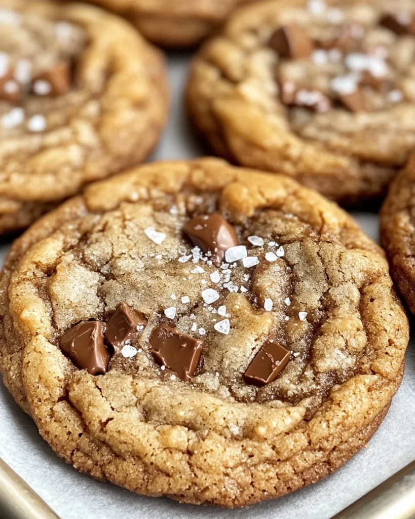 Brown Butter Coffee Toffee Cookies
