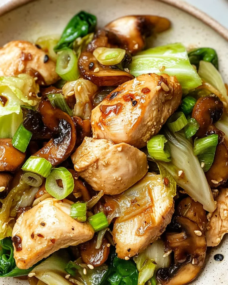 Chicken cabbage stir fry recipe