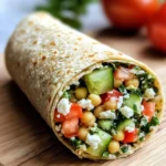 Chickpea Salad Wraps