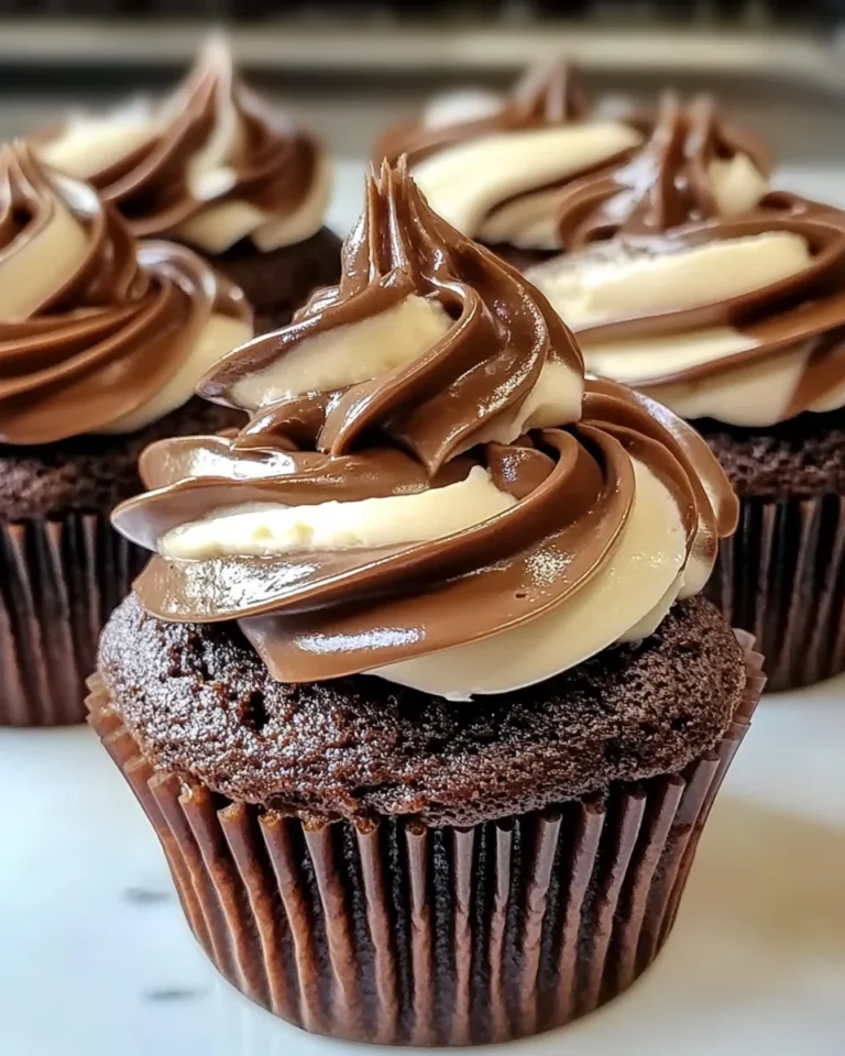 Chocolate Coffee Cream Cupcakes Recipe You'll Love