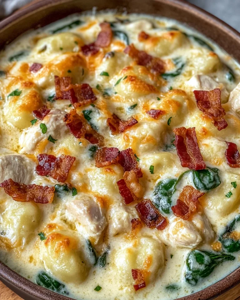 Creamy Crack Chicken Gnocchi
