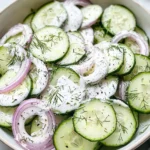 Creamy Cucumber Salad