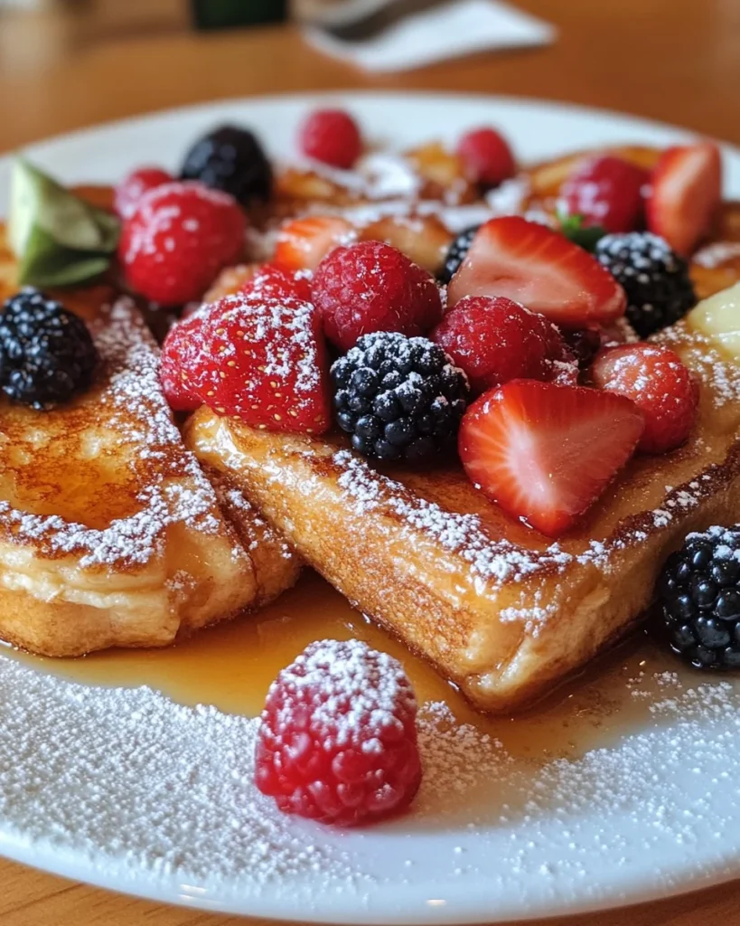 Crème Brûlée French Toast