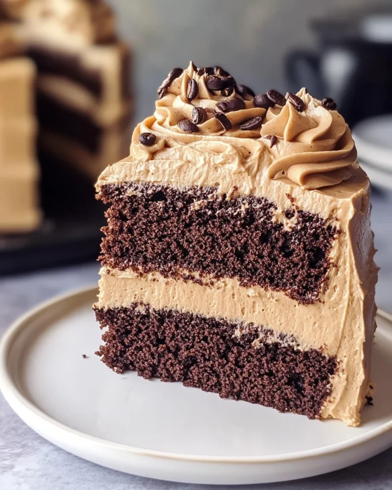 Dark Chocolate Espresso Cake with Brown Butter Frosting