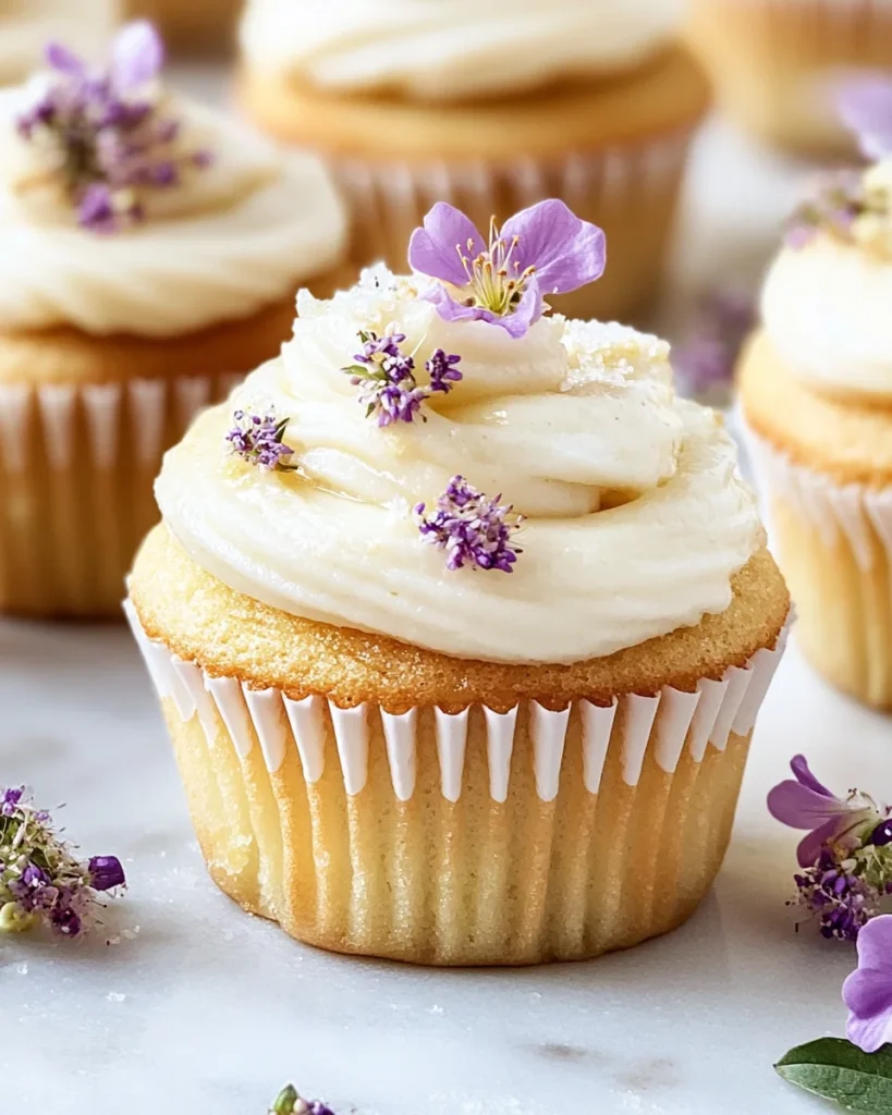 Elderflower Cupcakes