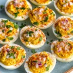 Elote Deviled Eggs