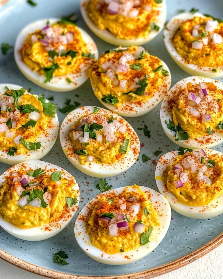 Elote Deviled Eggs