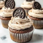 Gluten-Free Cookies & Cream Cupcakes