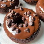 Healthy Chocolate Protein Donuts (Gluten Free, Paleo)