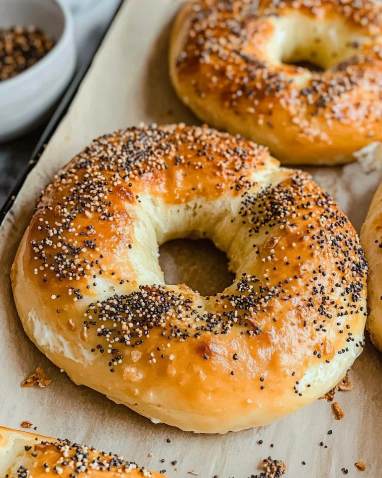 High Protein Cottage Cheese Bagels