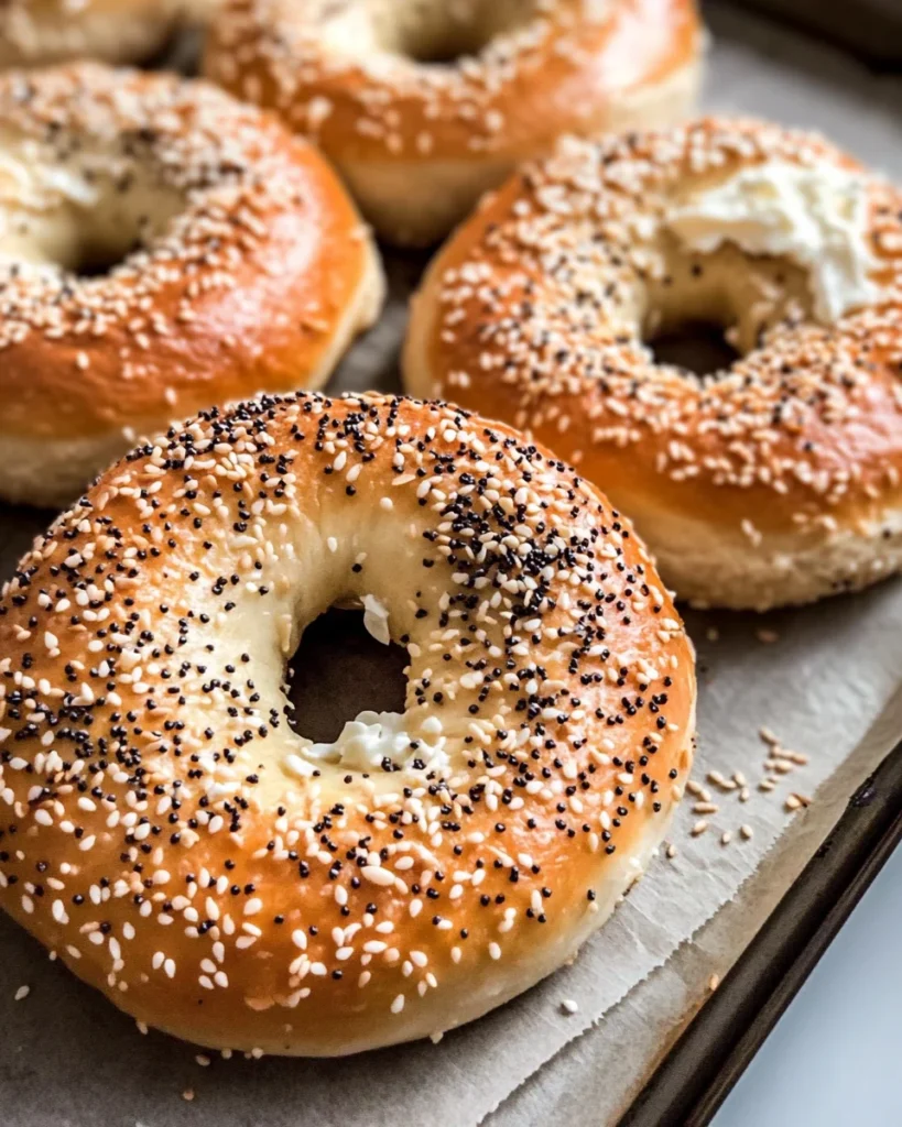 Homemade High Protein Bagels