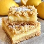 Homemade Lemon Crumb Bars