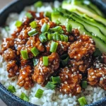 Honey Garlic Ground Turkey Recipe