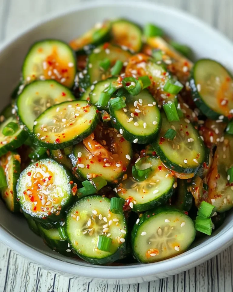 Korean Cucumber Salad Recipe - Oi Muchim