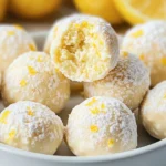 Lemon White Chocolate Truffles