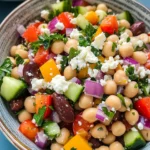 Mediterranean Dense Bean Salad (Viral TikTok Recipe)