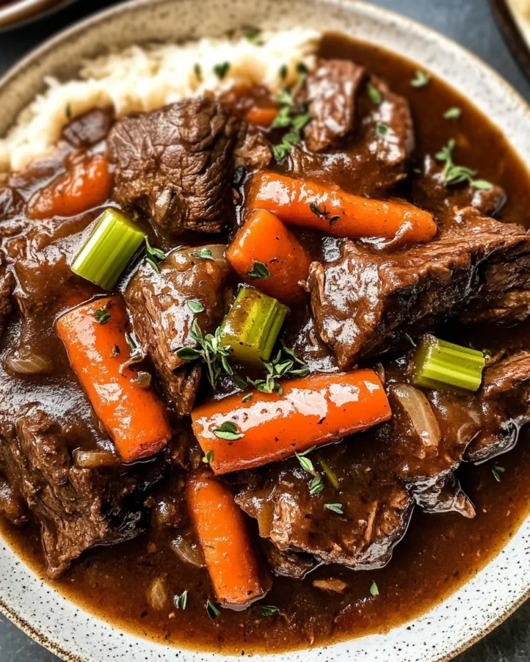 Meltingly Tender Red Wine Braised Beef (Stovetop, Oven, Slow Cooker, Instant Pot)