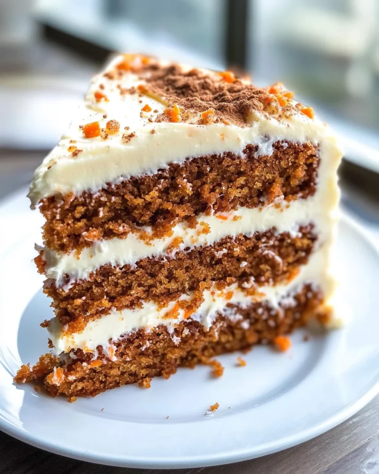 Moist Carrot Cake Recipe